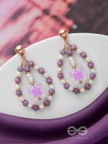 BOTANICAL BLISSFUL BEAUTIES - CLASSIC MODERN EARRINGS