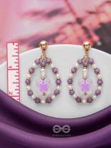 BOTANICAL BLISSFUL BEAUTIES - CLASSIC MODERN EARRINGS