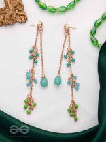 THE SONG OF AVES - GOLDEN DROP EARRING