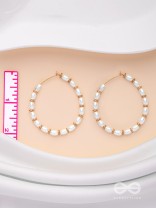 THE DREAMY DRIFT - LIGHTWEIGHT PEARL HOOP