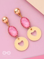BARBIES BUBBLEGUM BITE - CUTE DROP EARRINGS