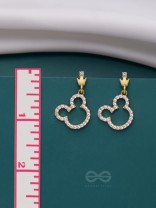 MICKEY EARS ON - CUTE SPARKLING EARRINGS