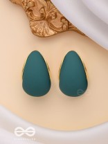 JUGGLE JIGGLE - TEAL BLUE & GOLDEN STUDS
