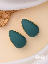 JUGGLE JIGGLE - TEAL BLUE & GOLDEN STUDS