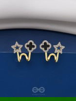 MAKE A WISH - STUD EARRINGS (BLACK)