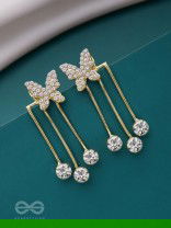 BEEN WINGING IT - GOLDEN SPARKLING EAR JACKETS