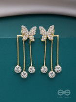 BEEN WINGING IT - GOLDEN SPARKLING EAR JACKETS