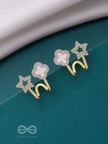 MAKE A WISH - STUD EARRINGS (WHITE)