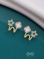 MAKE A WISH - STUD EARRINGS (WHITE)