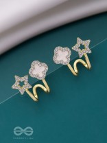 MAKE A WISH - STUD EARRINGS (WHITE)