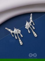 LIKE A DRIP, DRIP - SILVER STATEMENT STUDS