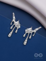 LIKE A DRIP, DRIP - SILVER STATEMENT STUDS