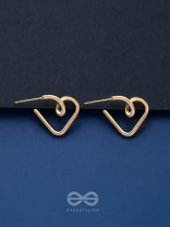 INCOMPLETE LOVE NOTES - ANTIQUE GOLDEN STUDS