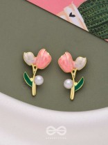 BLOOMING WITH JOY - MULTICOLORED FLORAL STUDS