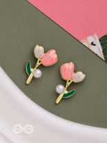 BLOOMING WITH JOY - MULTICOLORED FLORAL STUDS
