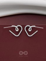 INCOMPLETE LOVE NOTES - SILVER STUDS