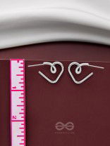 INCOMPLETE LOVE NOTES - SILVER STUDS