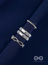 TRIPLE TREBLE - SET OF THREE EAR CUFFS (ONE EAR)