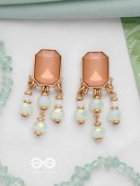 THE SHIMMER OF GLITZ - STATEMENT DROP EARRINGS