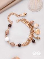 COFFEE BY BEACHSIDE - STATEMENT LAYERED BRACELET