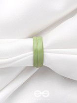 MY MINTY LUSH - ADJUSTABLE ACRYLIC RING