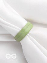 MY MINTY LUSH - ADJUSTABLE ACRYLIC RING