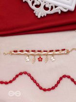 THE SCARLET'S GARDEN - STATEMENT MULTILAYERED BRACELET