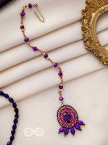 TAMASVINI - THE STARRY NIGHT - STONE, CUTDANA AND BEADS EMBROIDERED MAANGTIKA