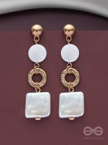 LIGHTHEARTED CHIC CHARM - CASUAL DROP EARRINGS