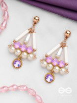 THE REGAL RADIANCE - GOLDEN EMBELLISHED EARRINGS