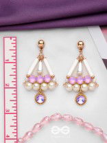 THE REGAL RADIANCE - GOLDEN EMBELLISHED EARRINGS