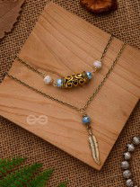 THE ANCIENT TREASURES - CASUAL MULTILAYERED NECKPIECE