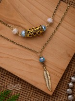 THE ANCIENT TREASURES - CASUAL MULTILAYERED NECKPIECE