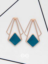 THE ARTISTIC DUSK - CASUAL ENAMELLED EARRINGS