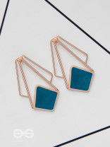 THE ARTISTIC DUSK - CASUAL ENAMELLED EARRINGS