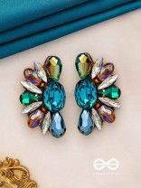 Manivarga - The gem collection - Stone embroidered earrings 