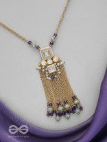 Vyushti - The First Gleam - Beads, Polki And Kundan Finished Neckpiece With Anti-Tarnish Coating 