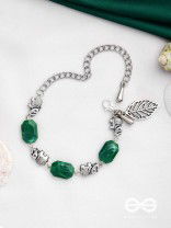 JUNGLE JIVE - OXIDISED EMBELLISHED BRACELET