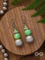 SKY DELIGHT DROPS - CLASSY SILVER EARRINGS