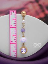 THE CELESTIAL SPINS - GOLDEN EMBELLISHED EARRINGS