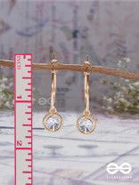THE FAIRY GEMS - GOLDEN HOOP EARRINGS