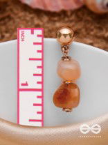 THE FADING BLAZE - GOLDEN EMBELLISHED EARRINGS