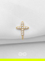 HEAVENLY HARMONY  - GOLDEN CZ NOSERING (NON-PIERCING)