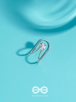 EVERMORE GEM GLEAM - SILVER EMBELLISHED EARCUFF