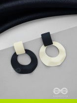 STORMS & CLOUDS - ELEGANT ACRYLIC EARRINGS 