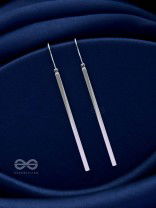 THE LUXURY DIMENSIONS - CLASSIC SILVER EARRINGS