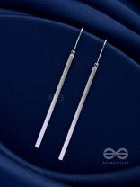 THE LUXURY DIMENSIONS - CLASSIC SILVER EARRINGS