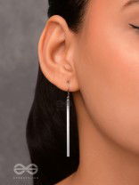 THE LUXURY DIMENSIONS - CLASSIC SILVER EARRINGS