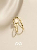 MINI LOVE TOKEN - GOLDEN EMBELLISHED EARCUFF (one ear)