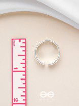 TULIP TIMES - SILVER RING (ADJUSTABLE)